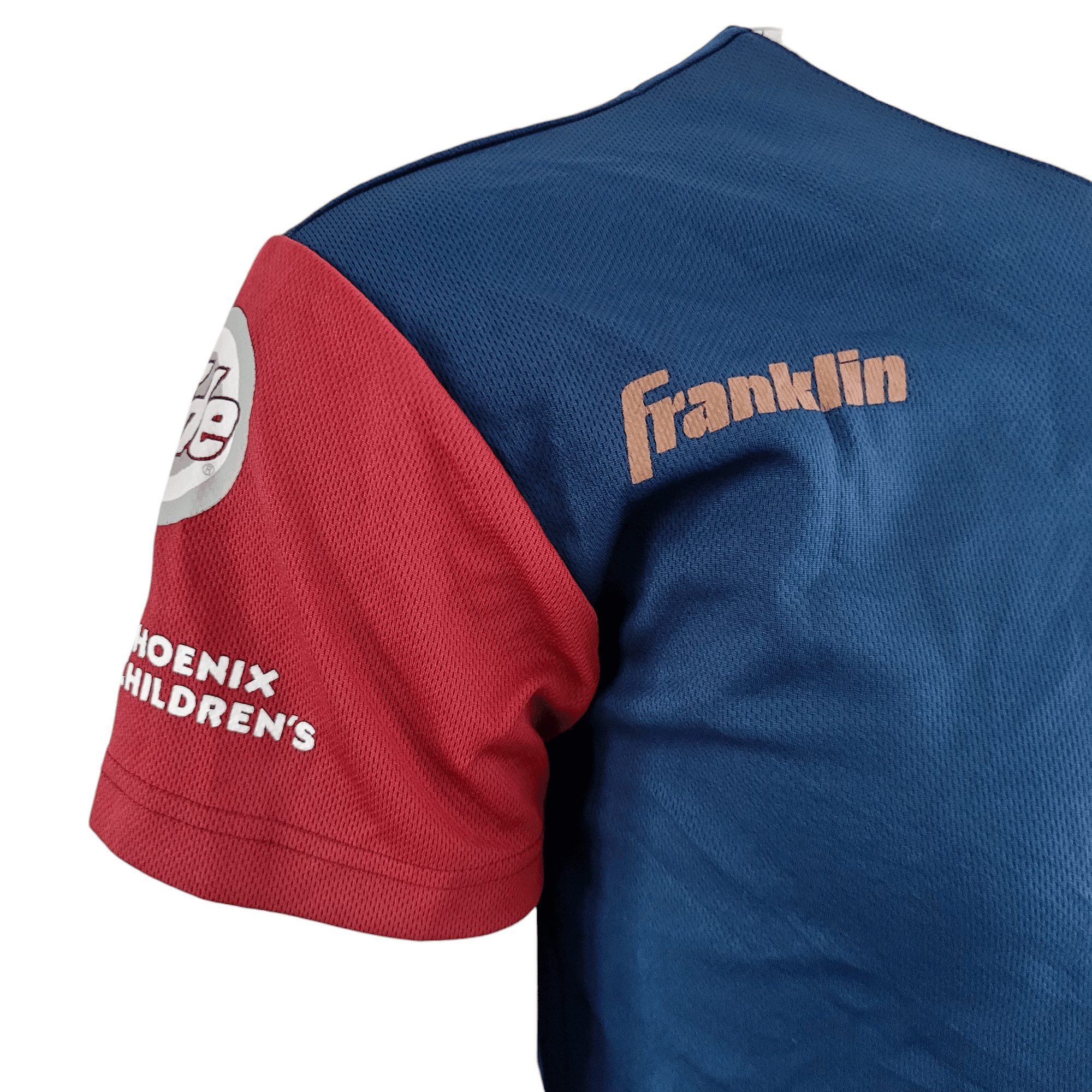 Arizona Diamondbacks Jersey - Unisex Adult Sports Jersey, Red/Blue, Size S, Tide Logo - USASTARFASHION