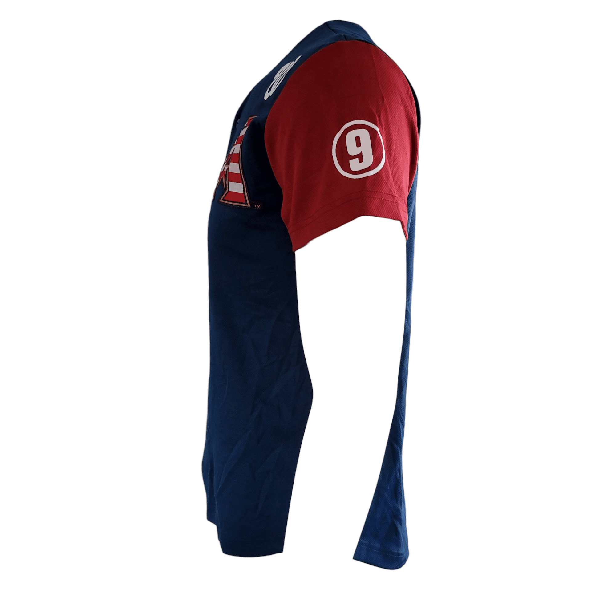 Arizona Diamondbacks Jersey - Unisex Adult Sports Jersey, Red/Blue, Size S, Tide Logo - USASTARFASHION
