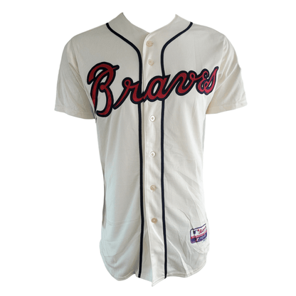 Atlanta Braves Jersey - Authentic Majestic Cool Base - Size 40 - Grade A - Made in USA - USASTARFASHION