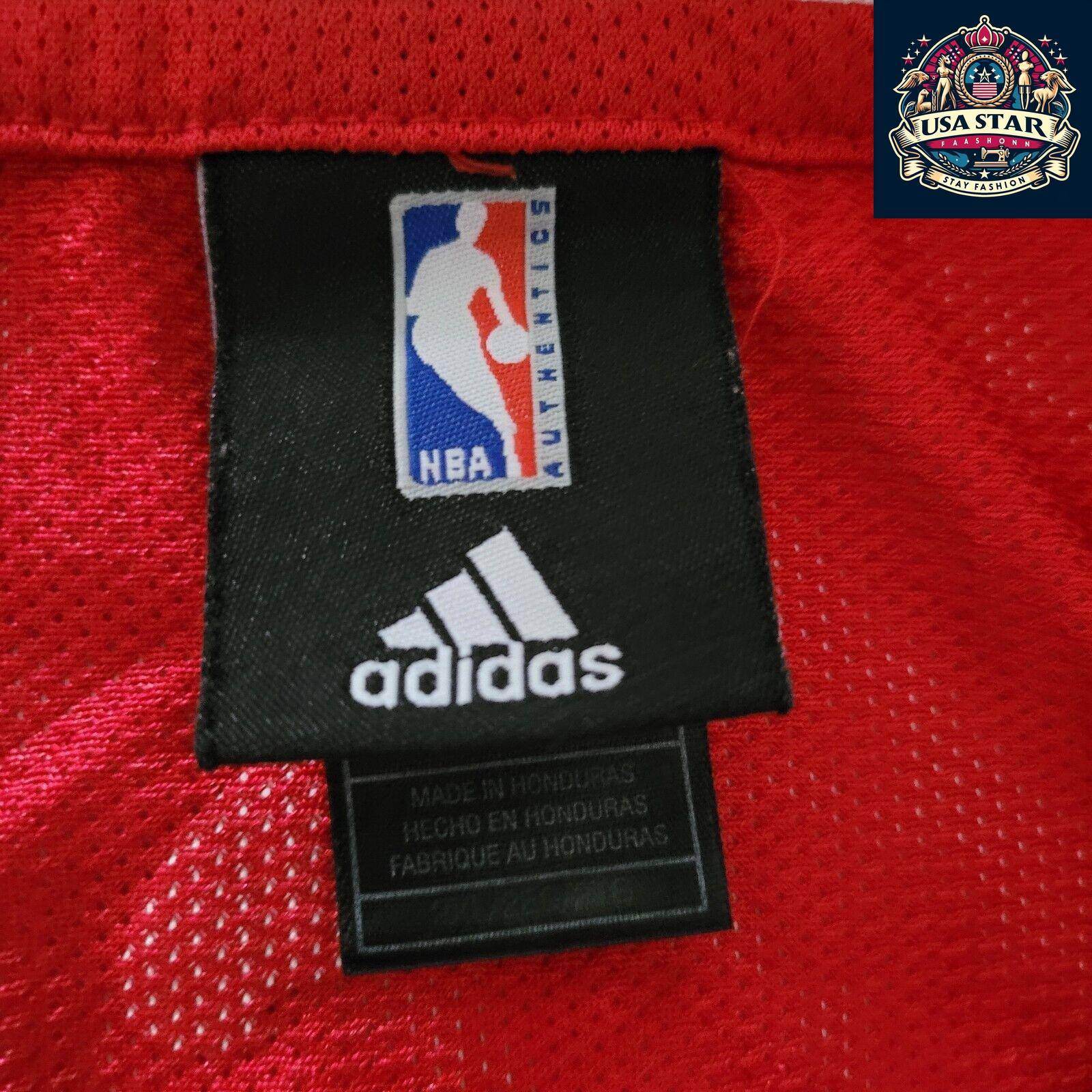 Atlanta Hawks Jersey Adidas Johnson 2 Red 2XL - Rare Collectible, Quality Fabric, Game Day Essential - USASTARFASHION
