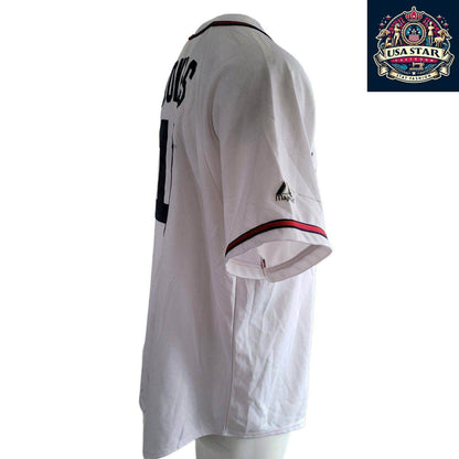 Authentic Atlanta Braves Shirt - Majestic XL Vintage Embroidered Jones 10 Design, High Quality - USASTARFASHION