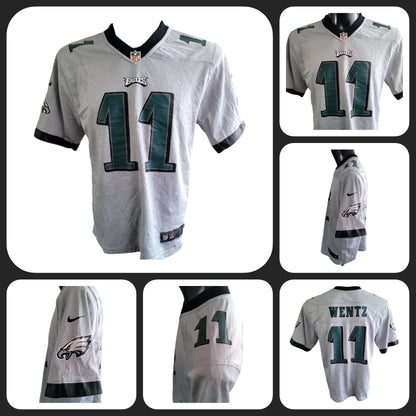 Carson Wentz Jersey 11 - Philadelphia Eagles Nike NFL On - Field Men's Large Vintage Grade A - USASTARFASHION