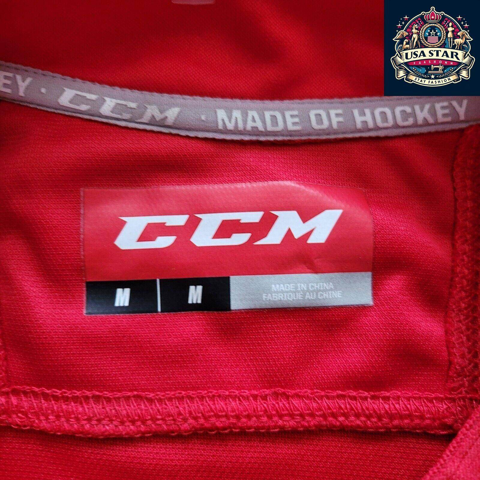 CCM Hockey Day In Canada Jersey M With SCOTIABANK Logo - Great Condition For Hockey Fans - USASTARFASHION