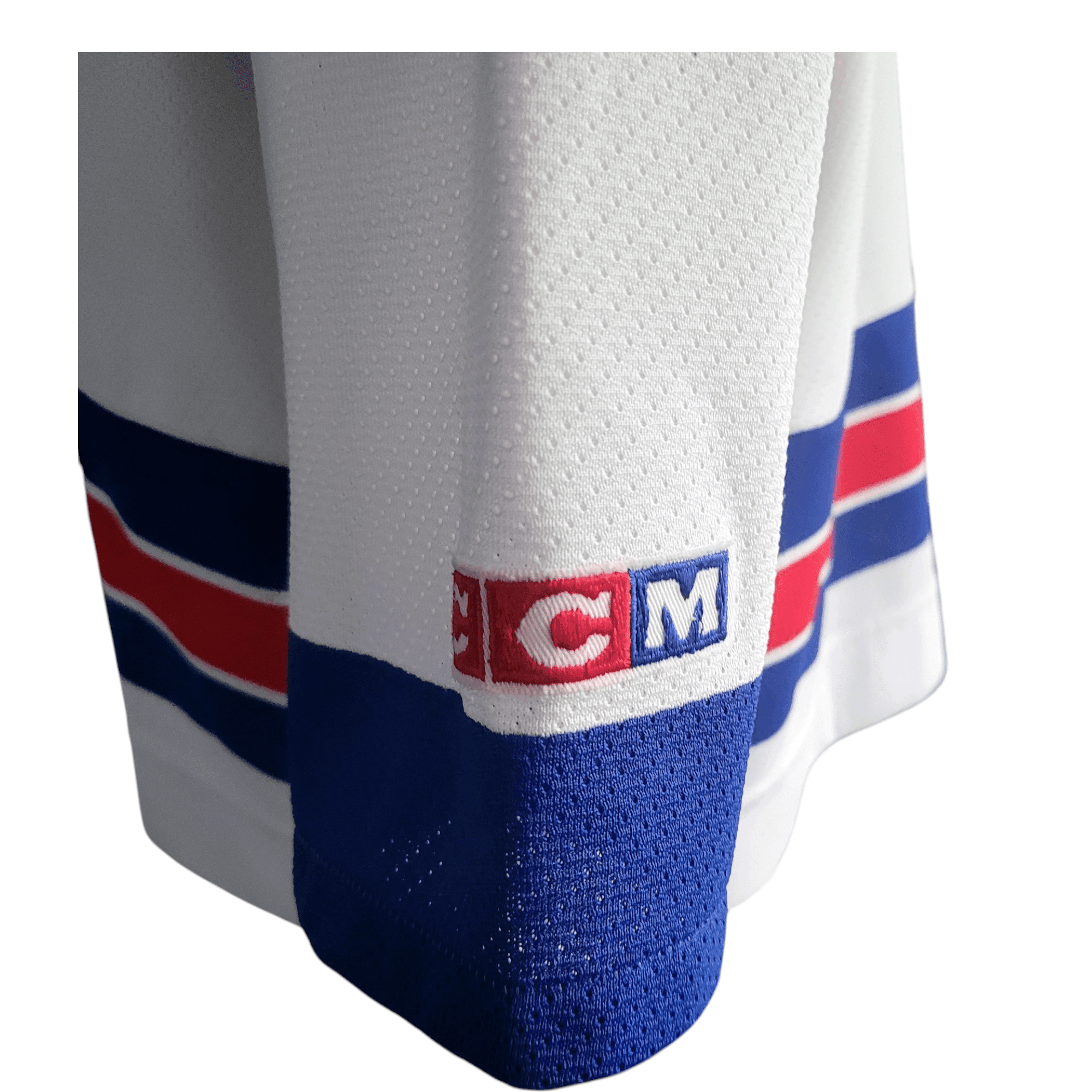 CCM New York Rangers Jersey XXL - Authentic NHL Air - Knit, Made in Canada, Vintage Condition - USASTARFASHION