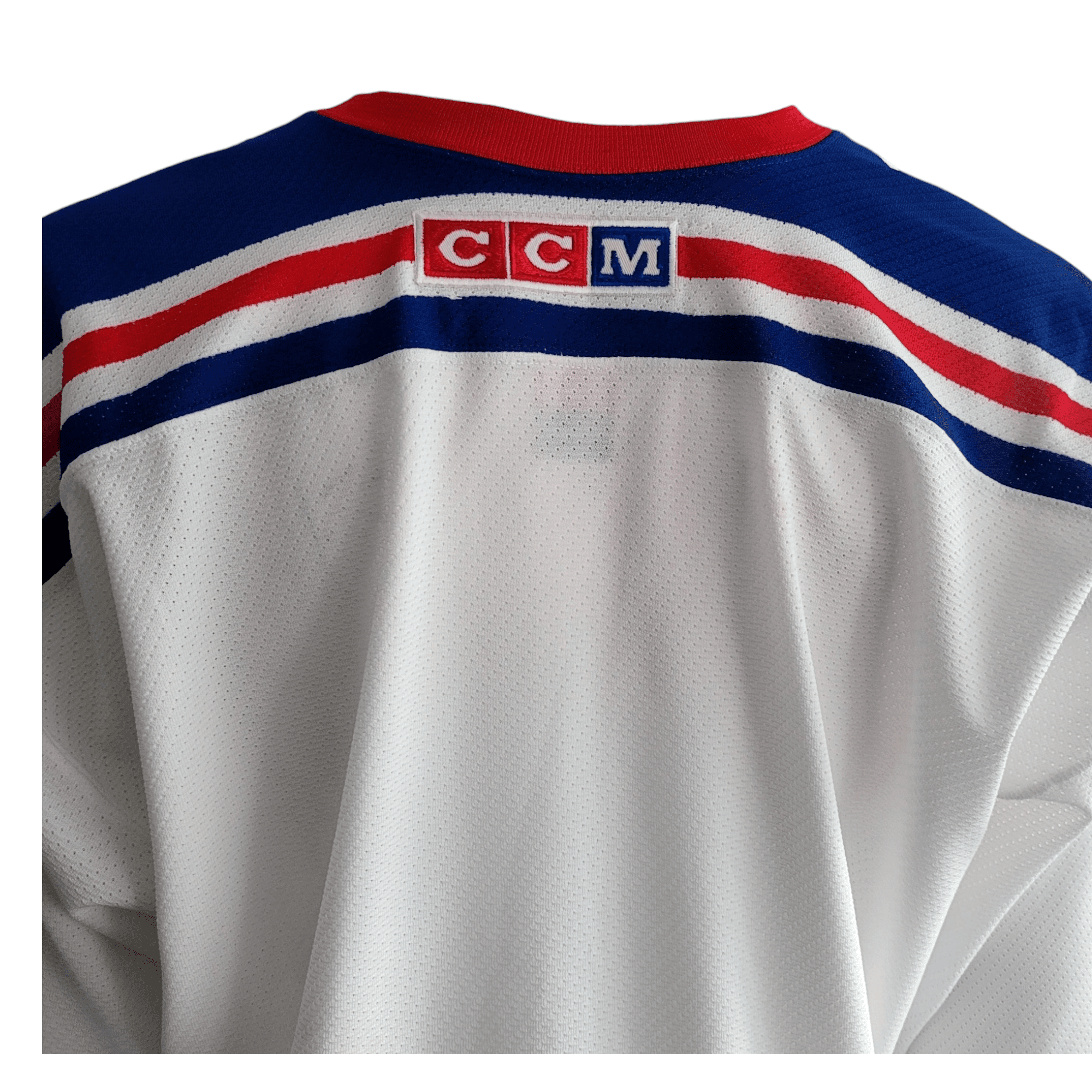 CCM New York Rangers Jersey XXL - Authentic NHL Air - Knit, Made in Canada, Vintage Condition - USASTARFASHION