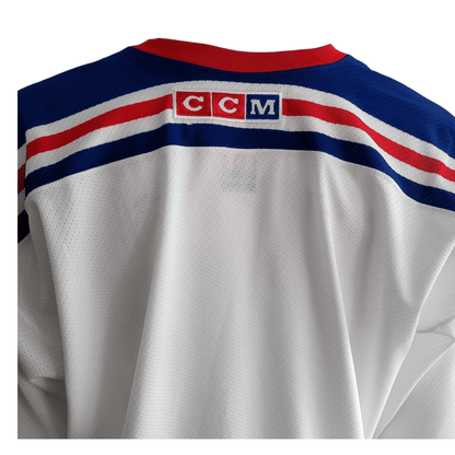 CCM New York Rangers Jersey XXL - Authentic NHL Air - Knit, Made in Canada, Vintage Condition - USASTARFASHION