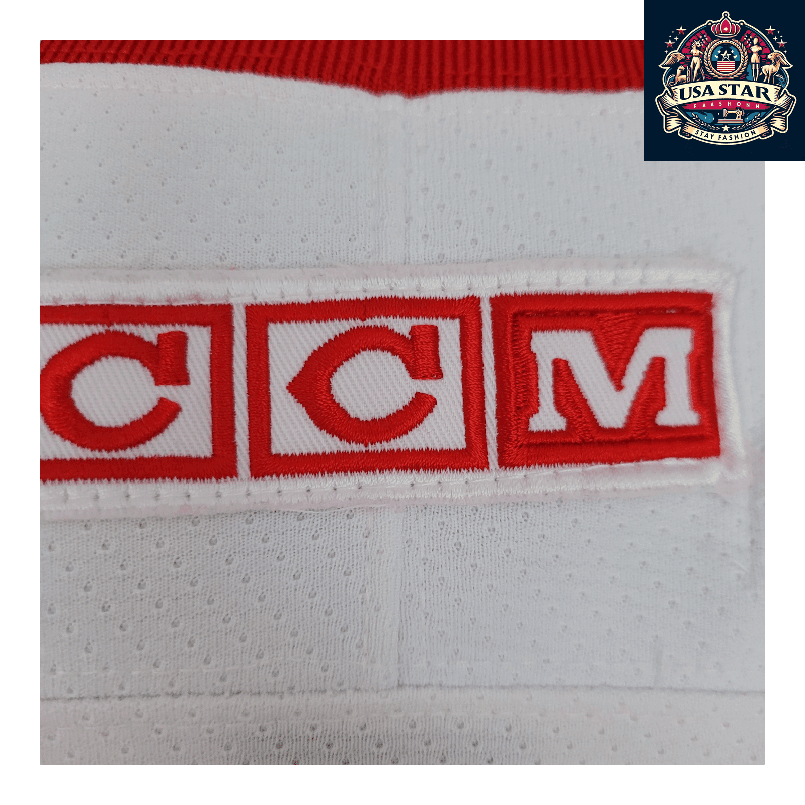 CCM Steve Yzerman #19 Detroit Red Wings Jersey for Adults - Official NHL Merchandise, Size M - USASTARFASHION