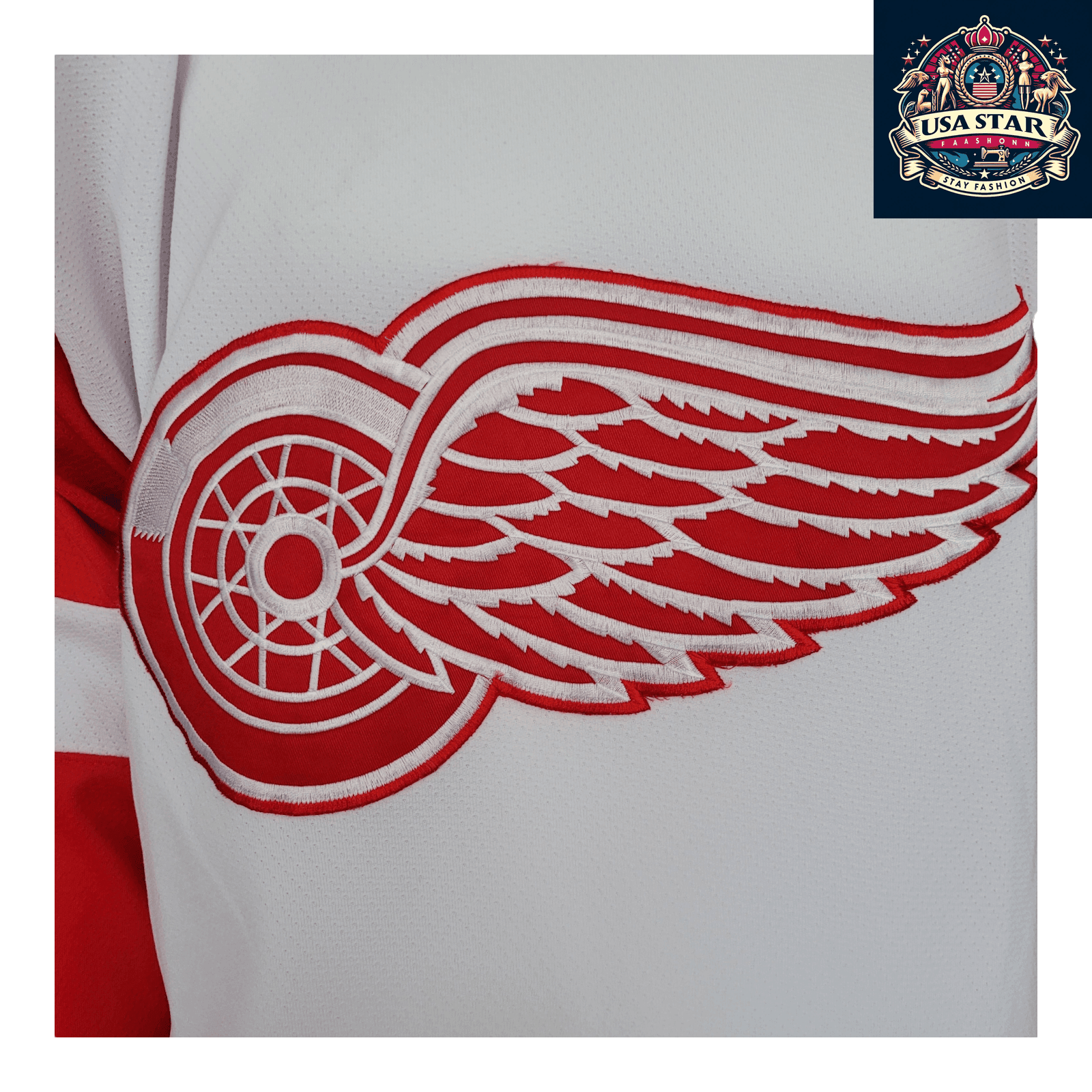 CCM Steve Yzerman #19 Detroit Red Wings Jersey for Adults - Official NHL Merchandise, Size M - USASTARFASHION