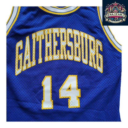 Champion NBA Jersey Size Small #14 Gaithersburg, Made in USA, Excellent Condition, Durable Design - USASTARFASHION