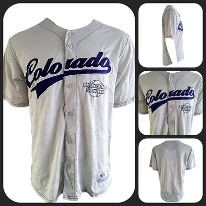 Colorado Rockies Jersey – Embroidered Logo, Size Large, Grade A Condition, True Fan Series - USASTARFASHION