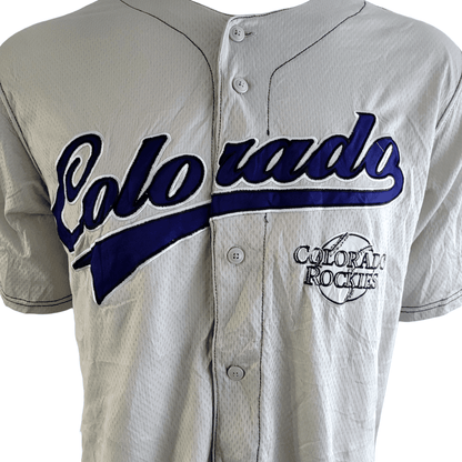 Colorado Rockies Jersey – Embroidered Logo, Size Large, Grade A Condition, True Fan Series - USASTARFASHION