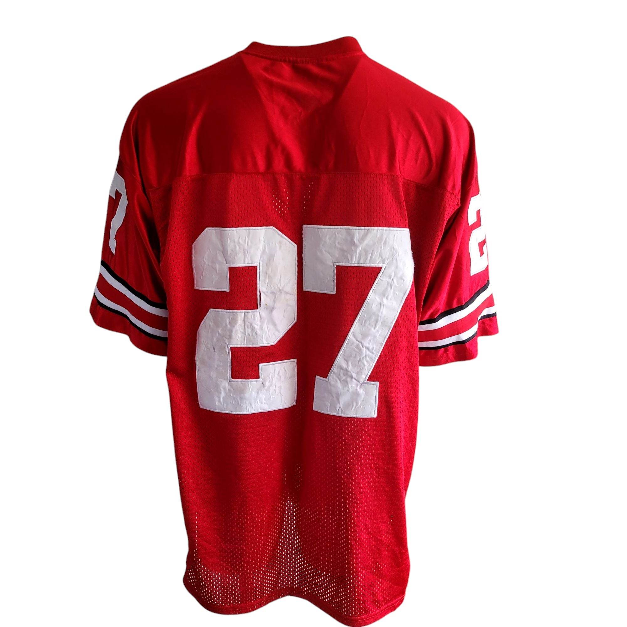 Colosseum Ohio State Buckeyes 27 Jersey – Size XL – Red & White – NCAA Football - USASTARFASHION
