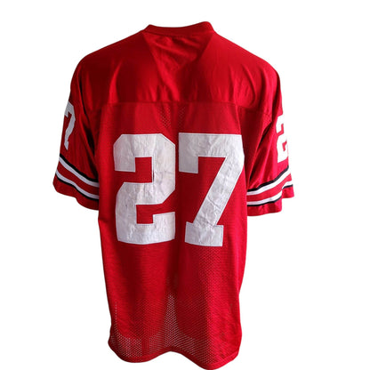 Colosseum Ohio State Buckeyes 27 Jersey – Size XL – Red & White – NCAA Football - USASTARFASHION