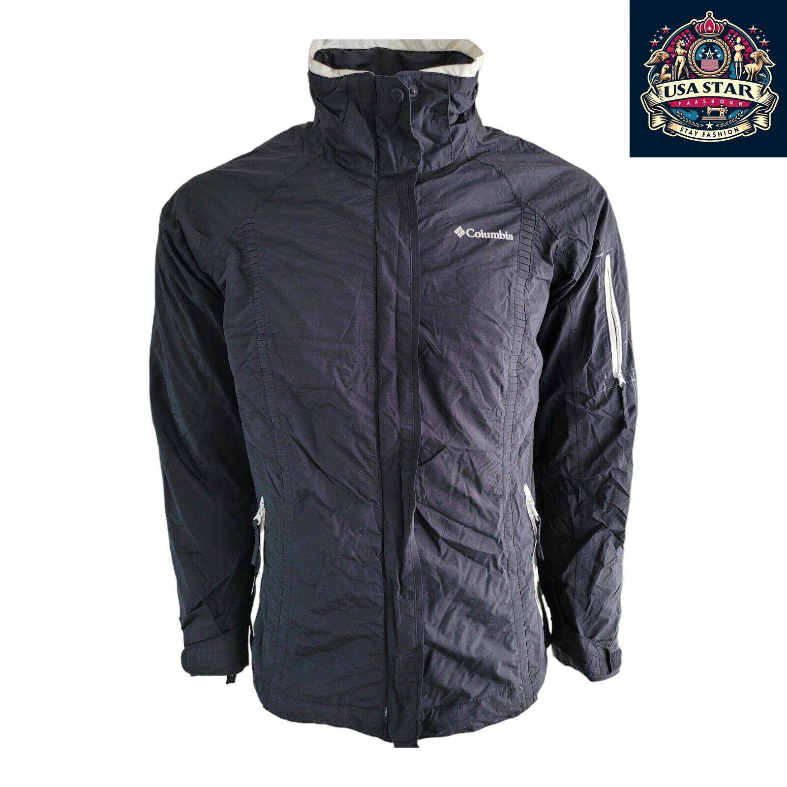 Columbia Bugabo Jacket Women’s Size M - Waterproof Omni - Tech, Adjustable Hood, Zippered Pockets - USASTARFASHION