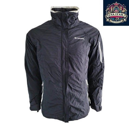 Columbia Bugabo Jacket Women’s Size M - Waterproof Omni - Tech, Adjustable Hood, Zippered Pockets - USASTARFASHION