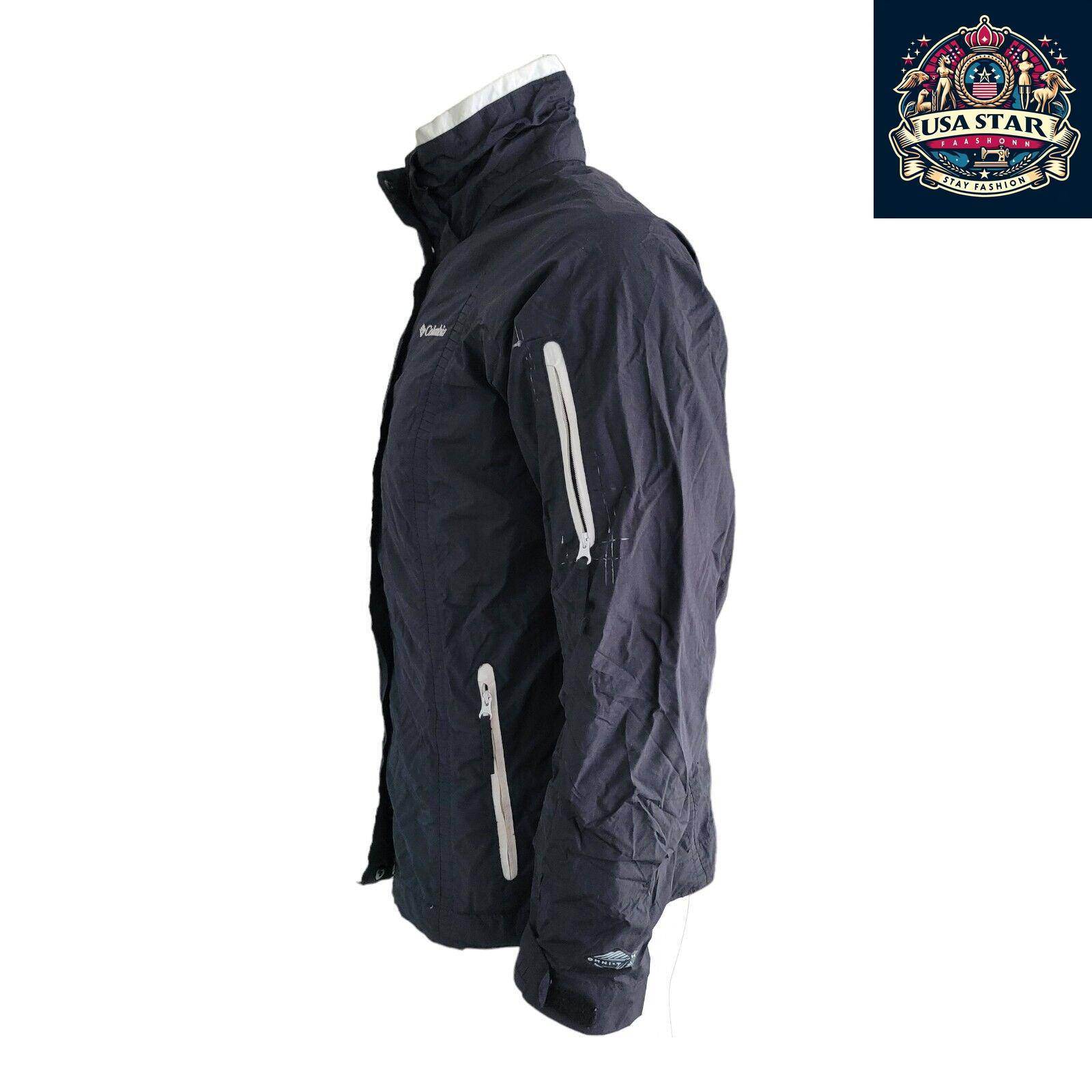 Columbia Bugabo Jacket Women’s Size M - Waterproof Omni - Tech, Adjustable Hood, Zippered Pockets - USASTARFASHION