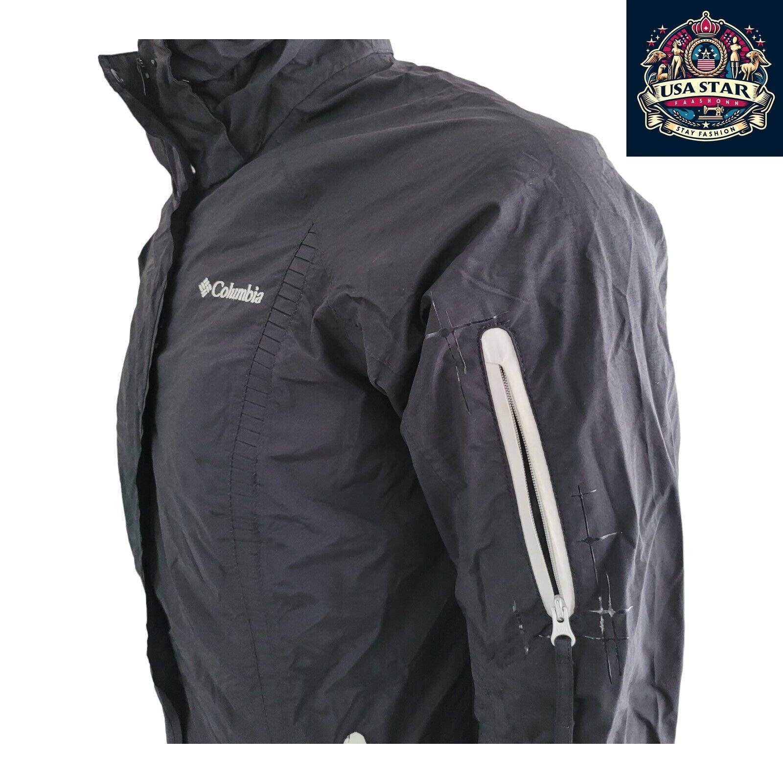 Columbia Bugabo Jacket Women’s Size M - Waterproof Omni - Tech, Adjustable Hood, Zippered Pockets - USASTARFASHION