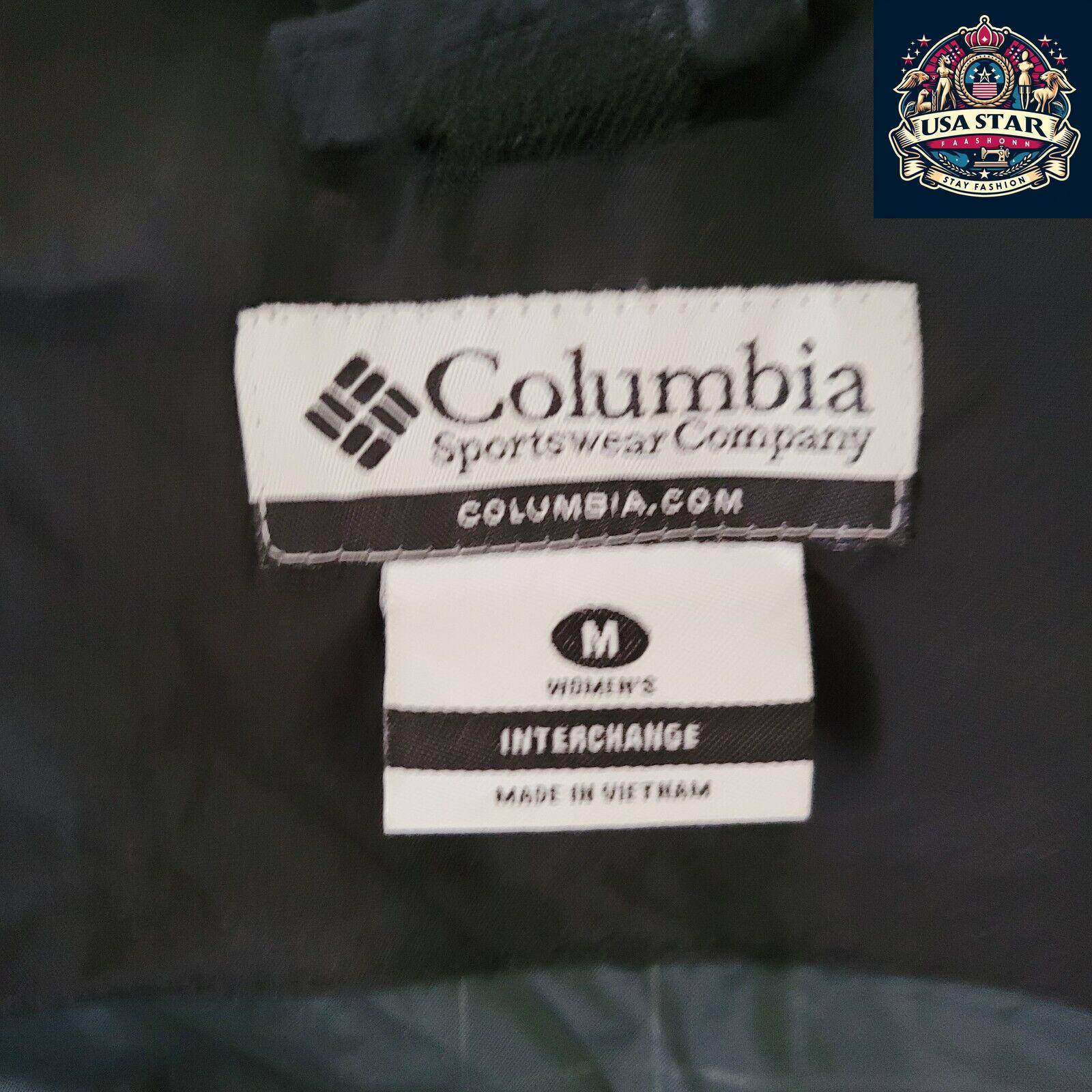 Columbia Bugabo Jacket Women’s Size M - Waterproof Omni - Tech, Adjustable Hood, Zippered Pockets - USASTARFASHION