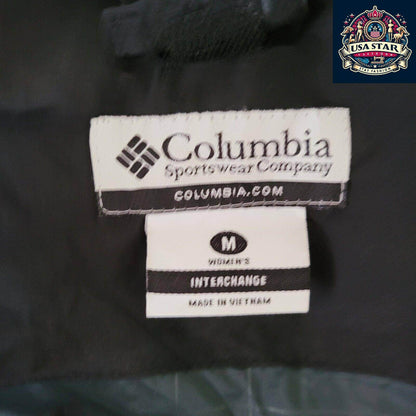 Columbia Bugabo Jacket Women’s Size M - Waterproof Omni - Tech, Adjustable Hood, Zippered Pockets - USASTARFASHION