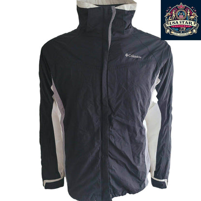 Columbia Waterproof Jacket Women, Whirlibird Omni - Tech, Lightweight with Adjustable Hood, Size L - USASTARFASHION