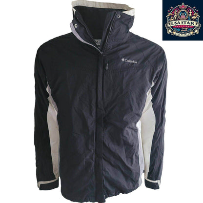 Columbia Waterproof Jacket Women, Whirlibird Omni - Tech, Lightweight with Adjustable Hood, Size L - USASTARFASHION