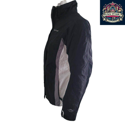 Columbia Waterproof Jacket Women, Whirlibird Omni - Tech, Lightweight with Adjustable Hood, Size L - USASTARFASHION