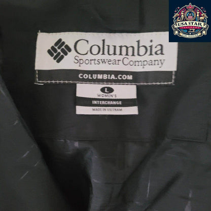 Columbia Waterproof Jacket Women, Whirlibird Omni - Tech, Lightweight with Adjustable Hood, Size L - USASTARFASHION