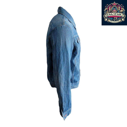 DIESEL Denim Jacket Unisex Cotton L Made In Italy - Urban Fashion Essential for All - USASTARFASHION