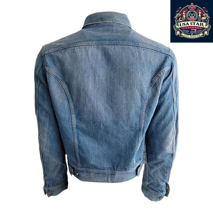 DIESEL Denim Jacket Unisex Cotton L Made In Italy - Urban Fashion Essential for All - USASTARFASHION