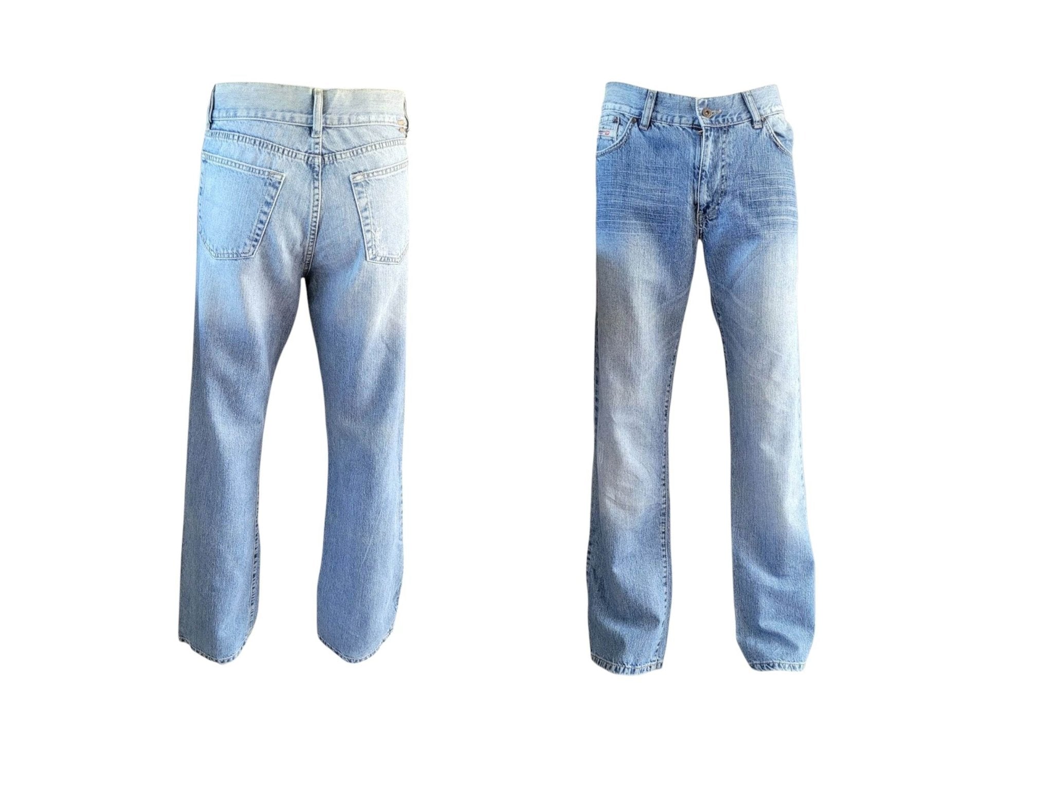 Diesel Industry Light Wash Jeans – W34 L33 - USASTARFASHION