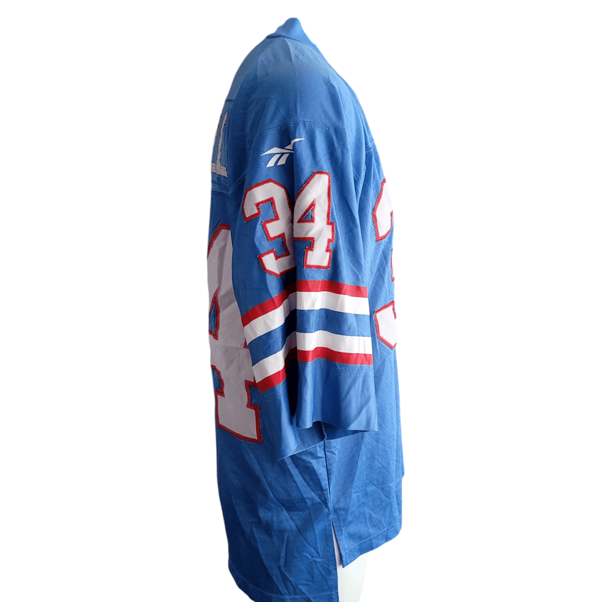 Earl Campbell Throwback Jersey - Houston Oilers 34 - Reebok - Size Medium - Grade A Condition - USASTARFASHION