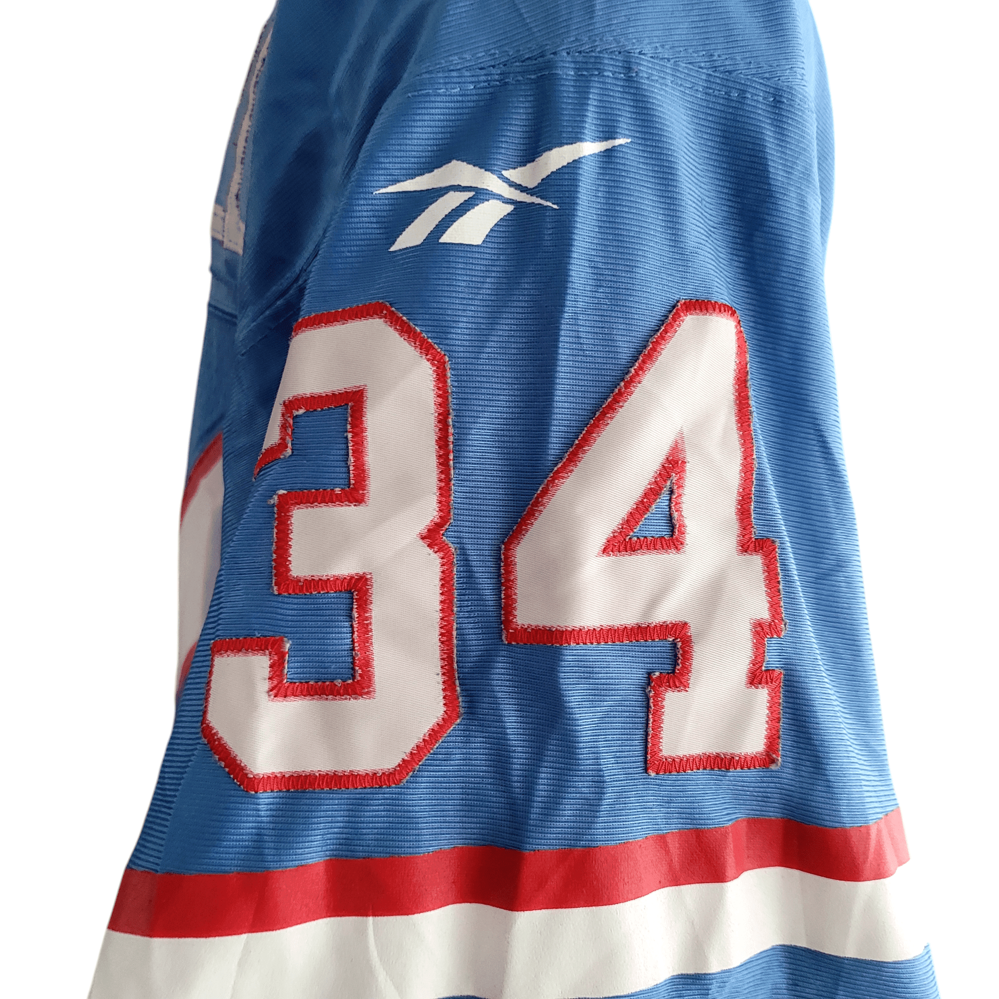 Earl Campbell Throwback Jersey - Houston Oilers 34 - Reebok - Size Medium - Grade A Condition - USASTARFASHION