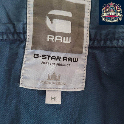 👨‍🎤👕 G - Star Raw Denim Shirt Men's Sz M - Great Vintage Condition 👕👨‍🎤 - USASTARFASHION