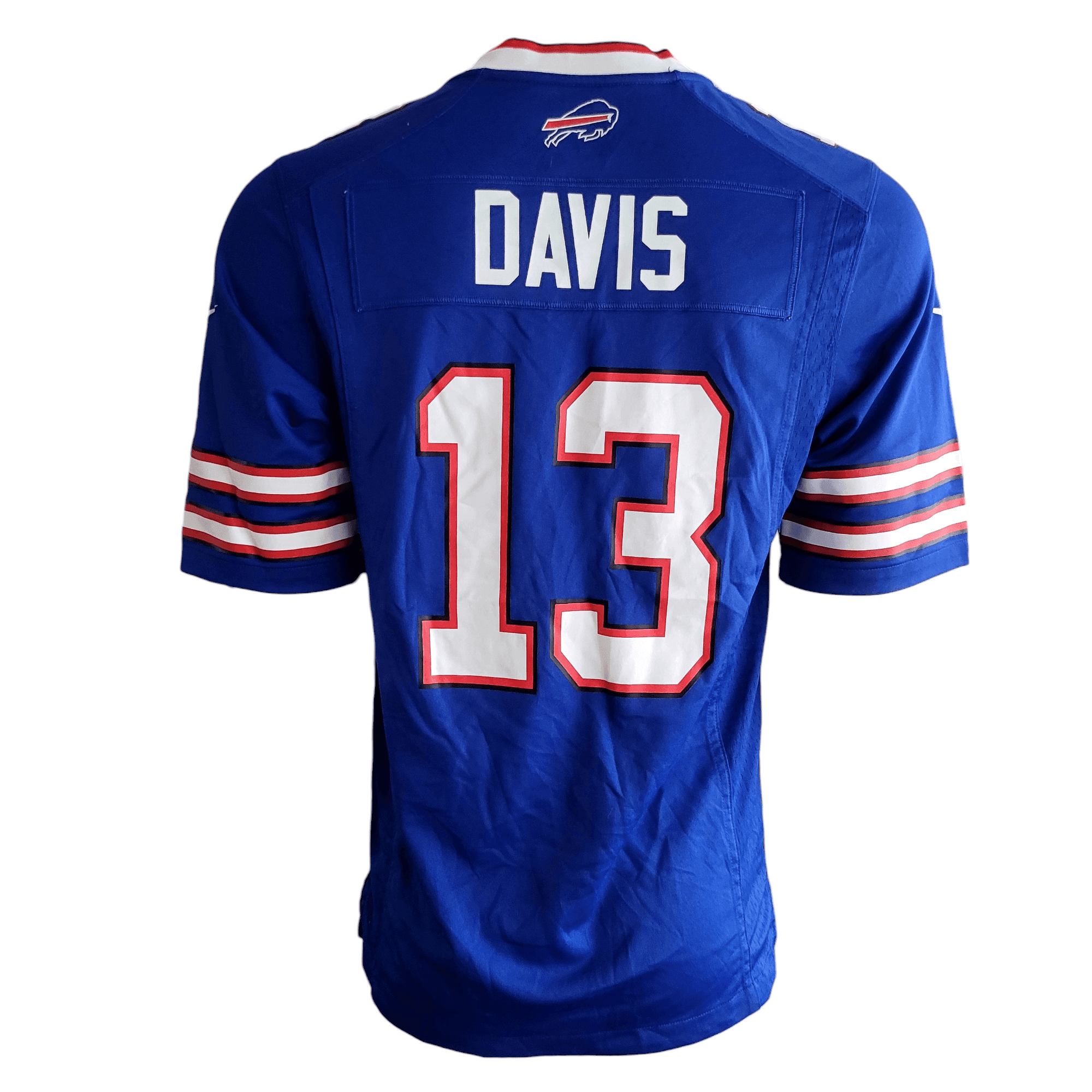 Gabe Davis 13 Buffalo Bills Jersey - Nike NFL On Field Edition, Blue, Size Small - USASTARFASHION
