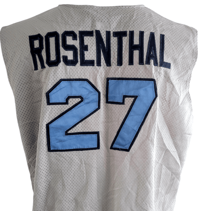 High 5 Sportswear Rosenthal 27 Sleeveless Jersey XL Grey USA Made Unisex Sportswear - USASTARFASHION