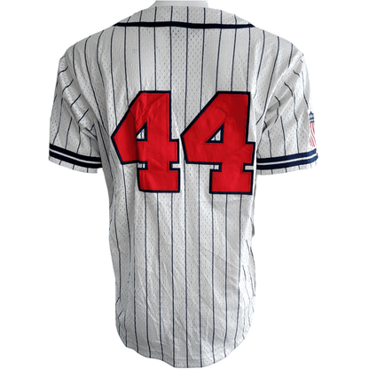 Kings & Crowns Negro League Baseball Jersey Atlanta BLK Crackers 1940 Vintage Size L - USASTARFASHION