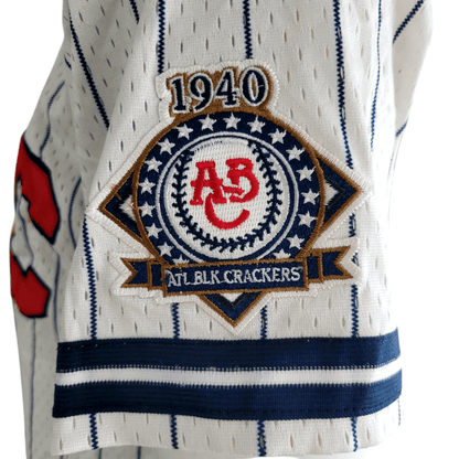 Kings & Crowns Negro League Baseball Jersey Atlanta BLK Crackers 1940 Vintage Size L - USASTARFASHION