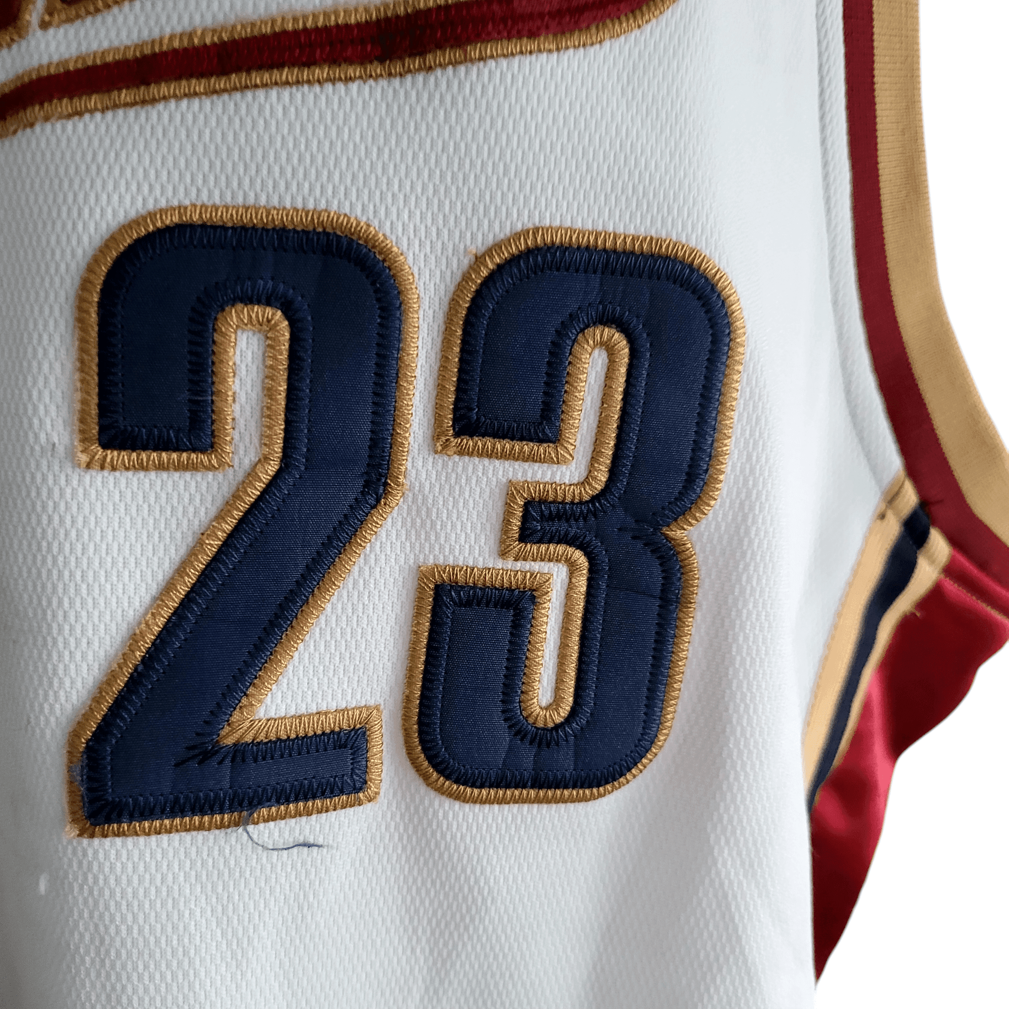 LeBron James Cleveland Cavaliers Adidas Authentic Jersey - Size 54 White NBA Player 23 - USASTARFASHION