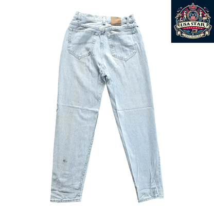 Lee Regular Fit Jeans W28 x L30 in Light Wash - Durable Denim for Versatile Style and Comfort - USASTARFASHION