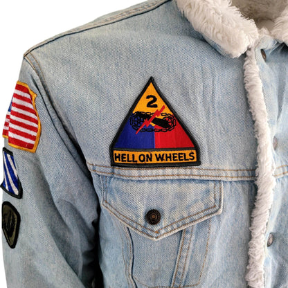 Levi’s San Francisco Sherpa Trucker Jacket – M, USA Made, Custom - USASTARFASHION