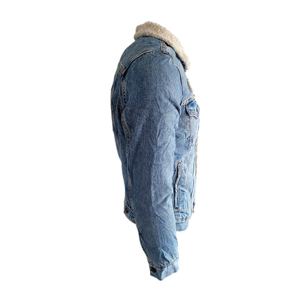 Levi’s Sherpa Trucker Jacket - Size Small - Made in USA - USASTARFASHION