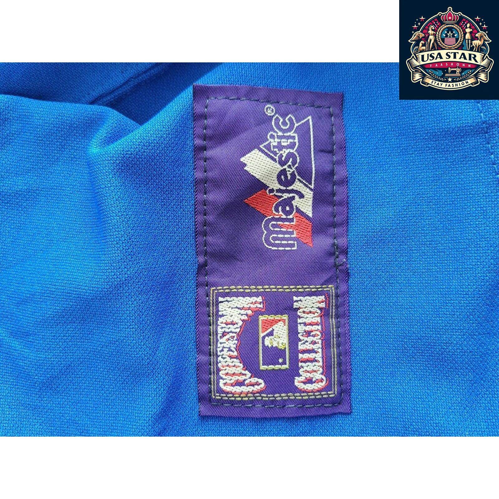 Men's Vintage Braves Jersey - 90s MLB Atlanta Braves Sewn 2 Mesh Baseball Jersey 2XL - USASTARFASHION