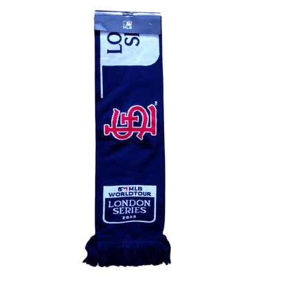 MLB London Series Scarf - St. Louis Cardinals & Chicago Cubs, Official Team Merchandise, Premium Quality - USASTARFASHION