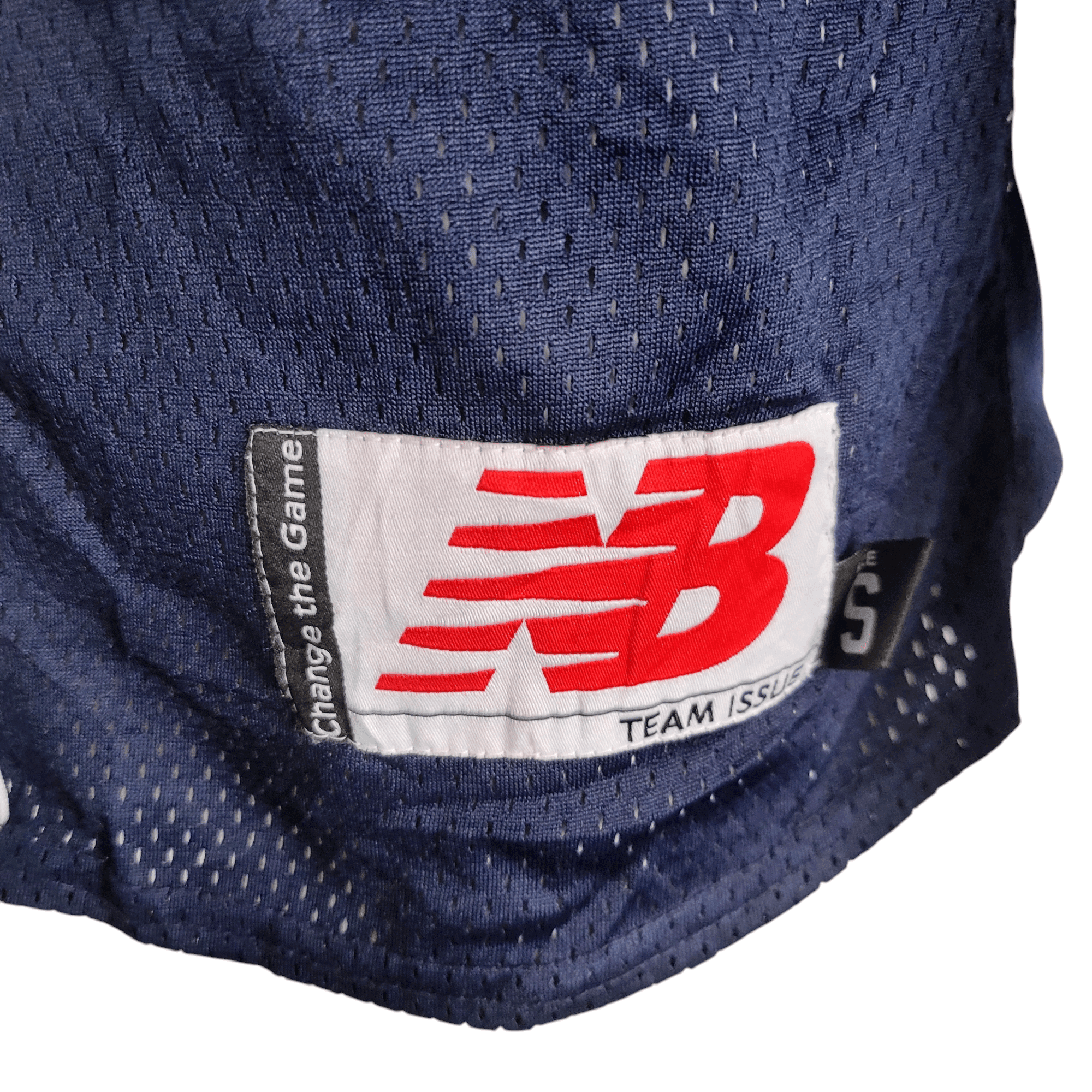 New Balance Baseball Jersey Size S Navy Blue 44 - Used, Authentic Team Issue, 2019 - USASTARFASHION