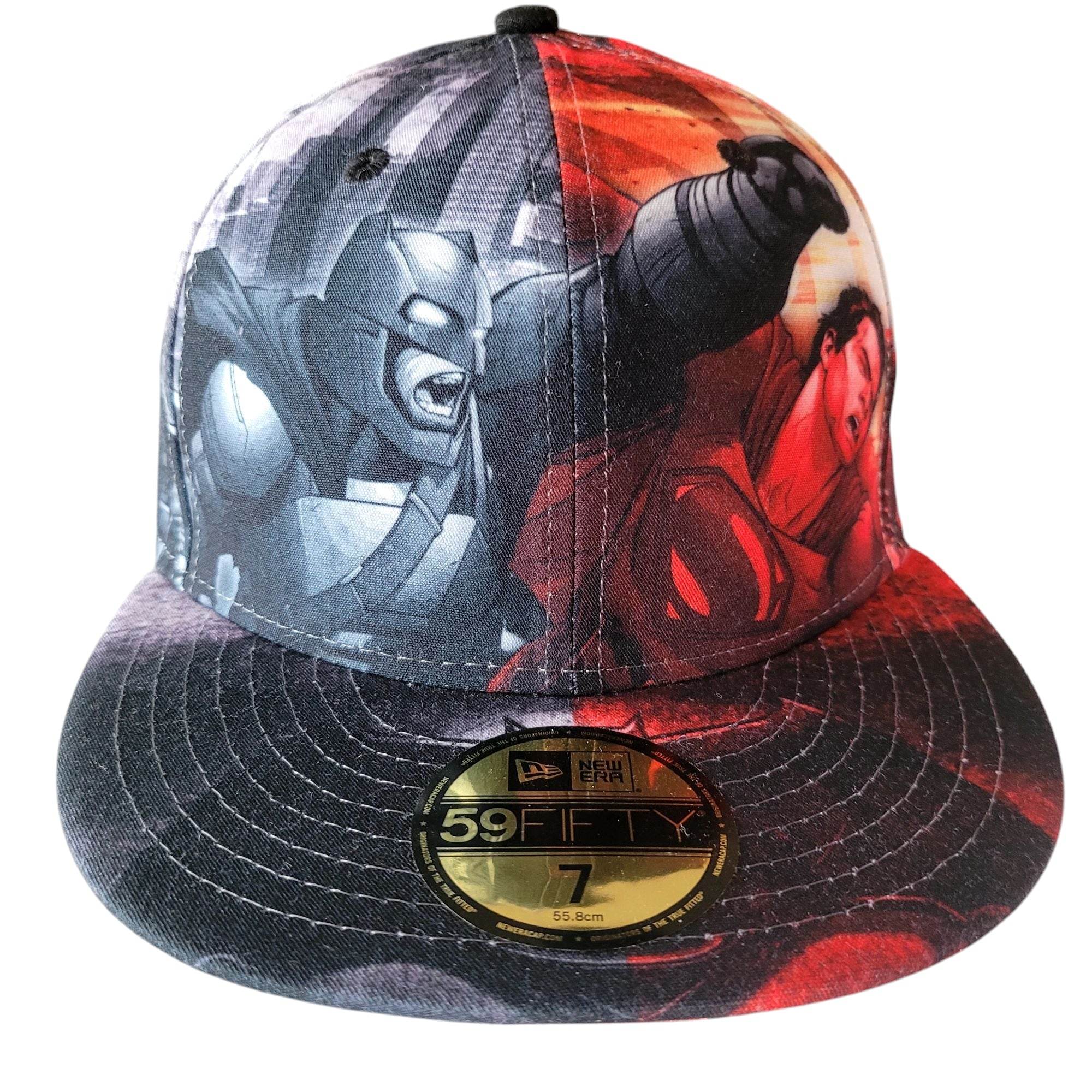 New Era 59FIFTY Batman v Superman Fitted Hat (Size 7) - USASTARFASHION