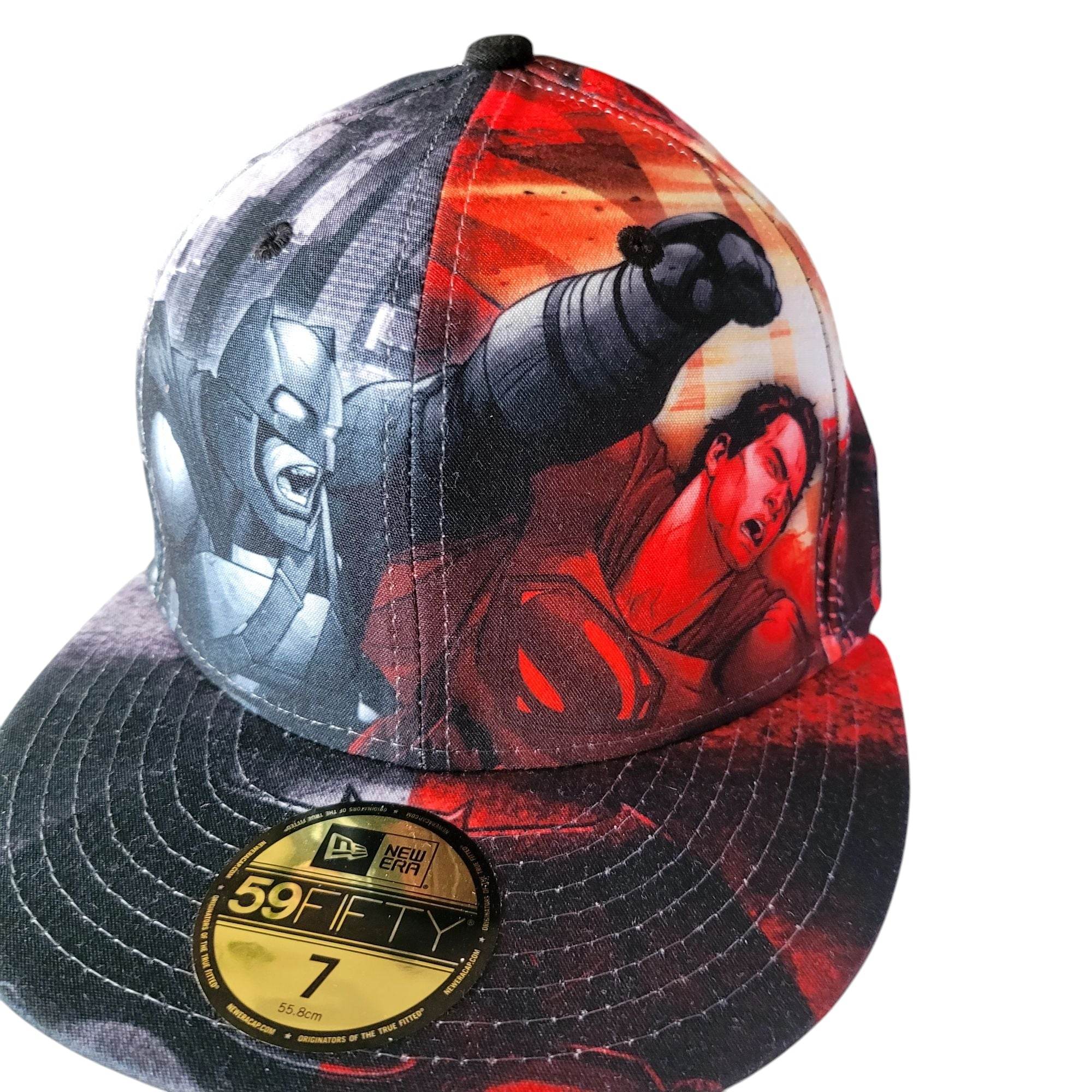 New Era 59FIFTY Batman v Superman Fitted Hat (Size 7) - USASTARFASHION