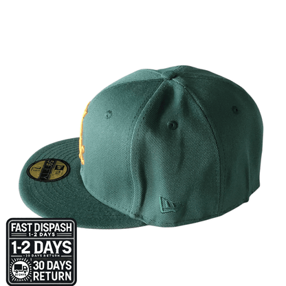 New Era 59Fifty World Series Champions Cap 7 1/2 - Chicago White Sox Green with Gold Logo - USASTARFASHION