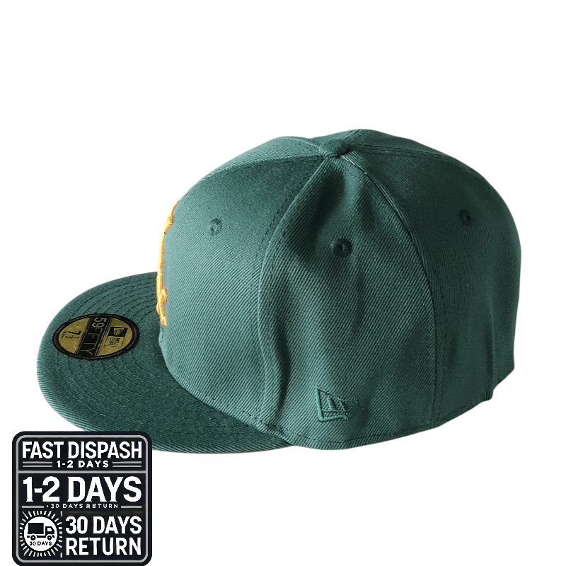 New Era 59Fifty World Series Champions Cap 7 1/2 - Chicago White Sox Green with Gold Logo - USASTARFASHION
