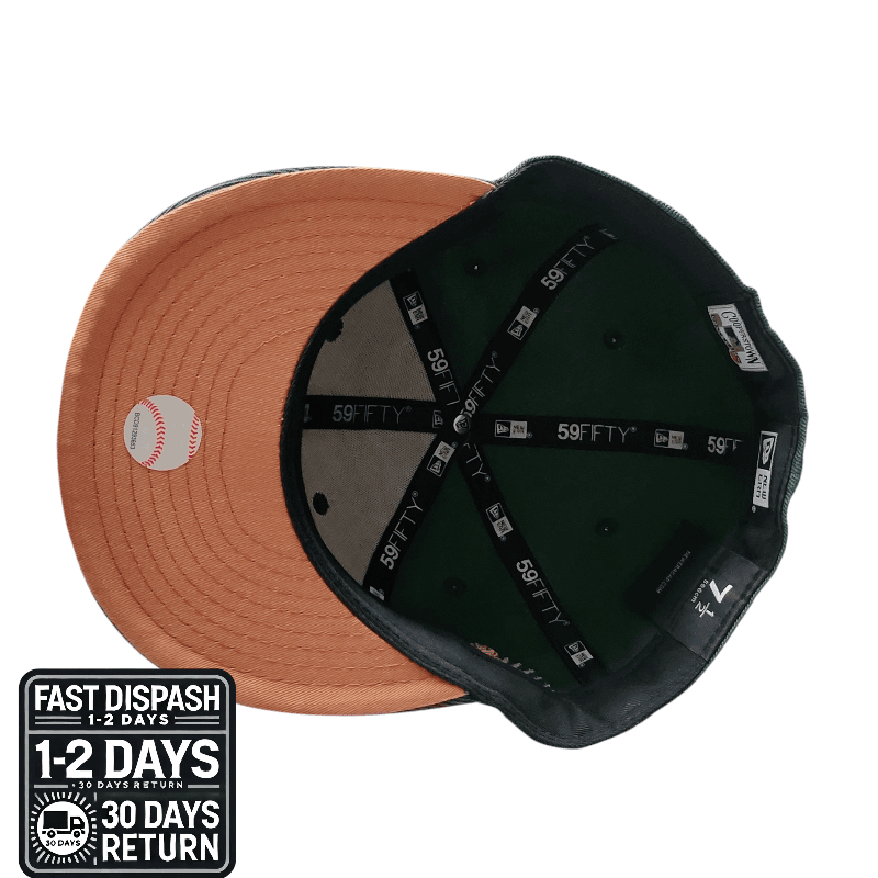 New Era 59Fifty World Series Champions Cap 7 1/2 - Chicago White Sox Green with Gold Logo - USASTARFASHION