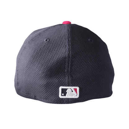 New Era Boston Red Sox Baseball Cap - Size 7 (55.8cm) - Quality Grade A Condition, Navy & Red - USASTARFASHION